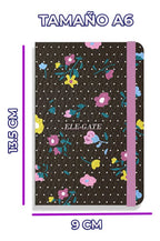 Cuaderno Con Flores Estilo Coquete Con 75 Hojas Rayadas