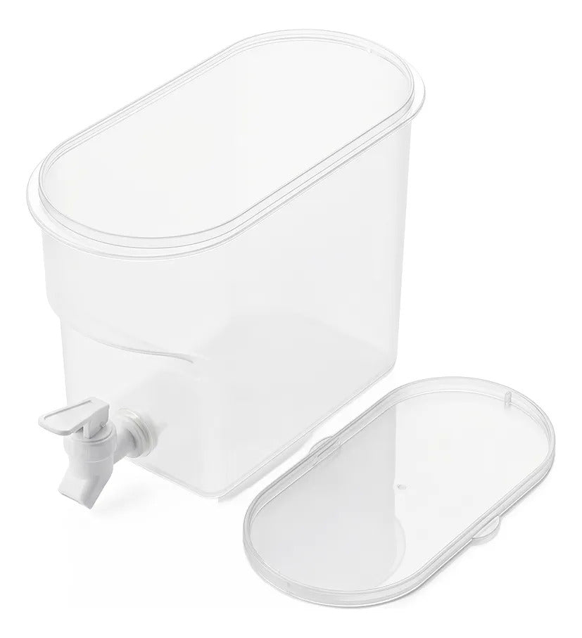Dispensador de bebidas para refrigerador con llave
