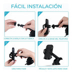 Soporte Celular Giratorio Con Ventosa