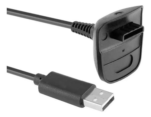 Kit Bateria Cargador Cable Carga Y Juega 360 2 Bateria