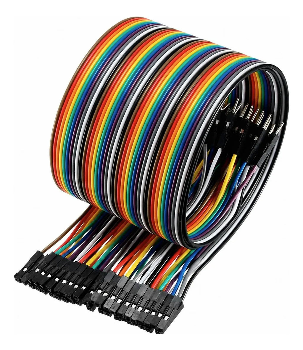 Cables De Puente Para Arduino Raspberry Pi 40pin Macho A