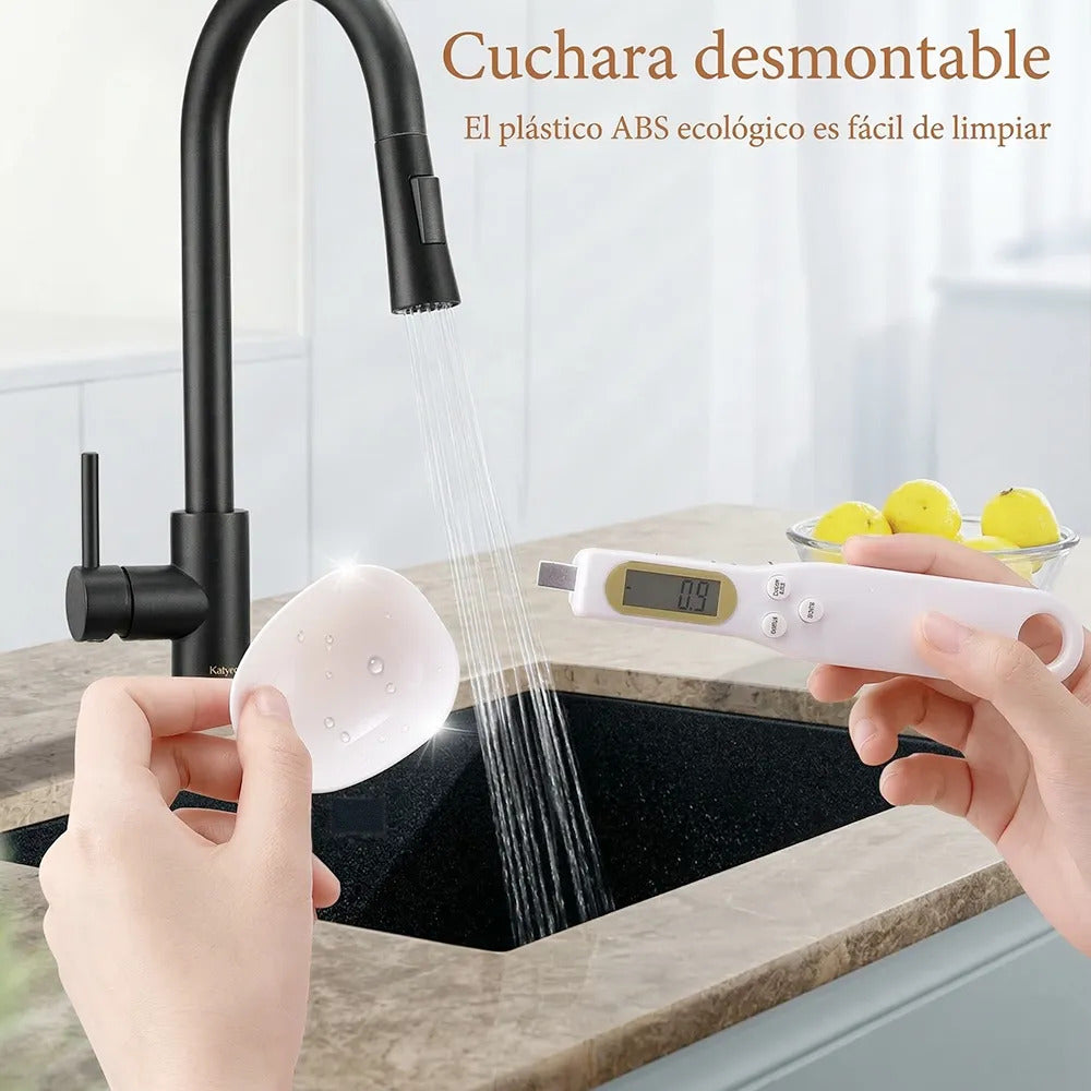 Báscula Digital Tipo Cuchara Para Cocina Medidor