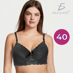 Brasier Con Encaje De Copa Completa Beige M