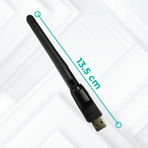Antena Usb Wireless Con Repetidor De Internet 150 Mbps