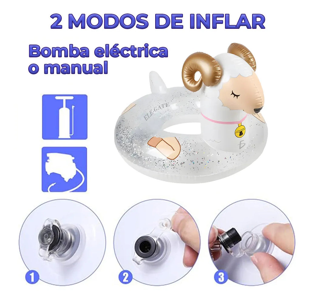 Dona Inflable Acuática En Forma De Oveja