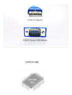 Cable Adaptador Usb-a A Serial Rs-232