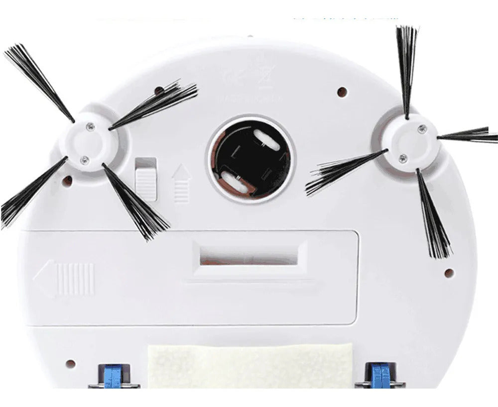 Robot De Barrido Inteligente Recargable Blanco Limpiadora