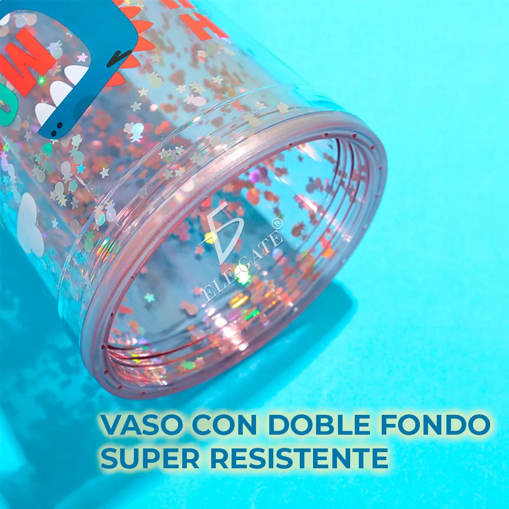 Botella Reutilizable De Dinosaurio Para Niños Botella De