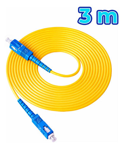 Cable Fibra Optica Internet Modem 3 Metros