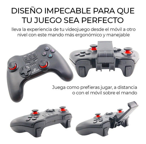 Control Celular Gamepad Videojuego Bluetooth Android Con