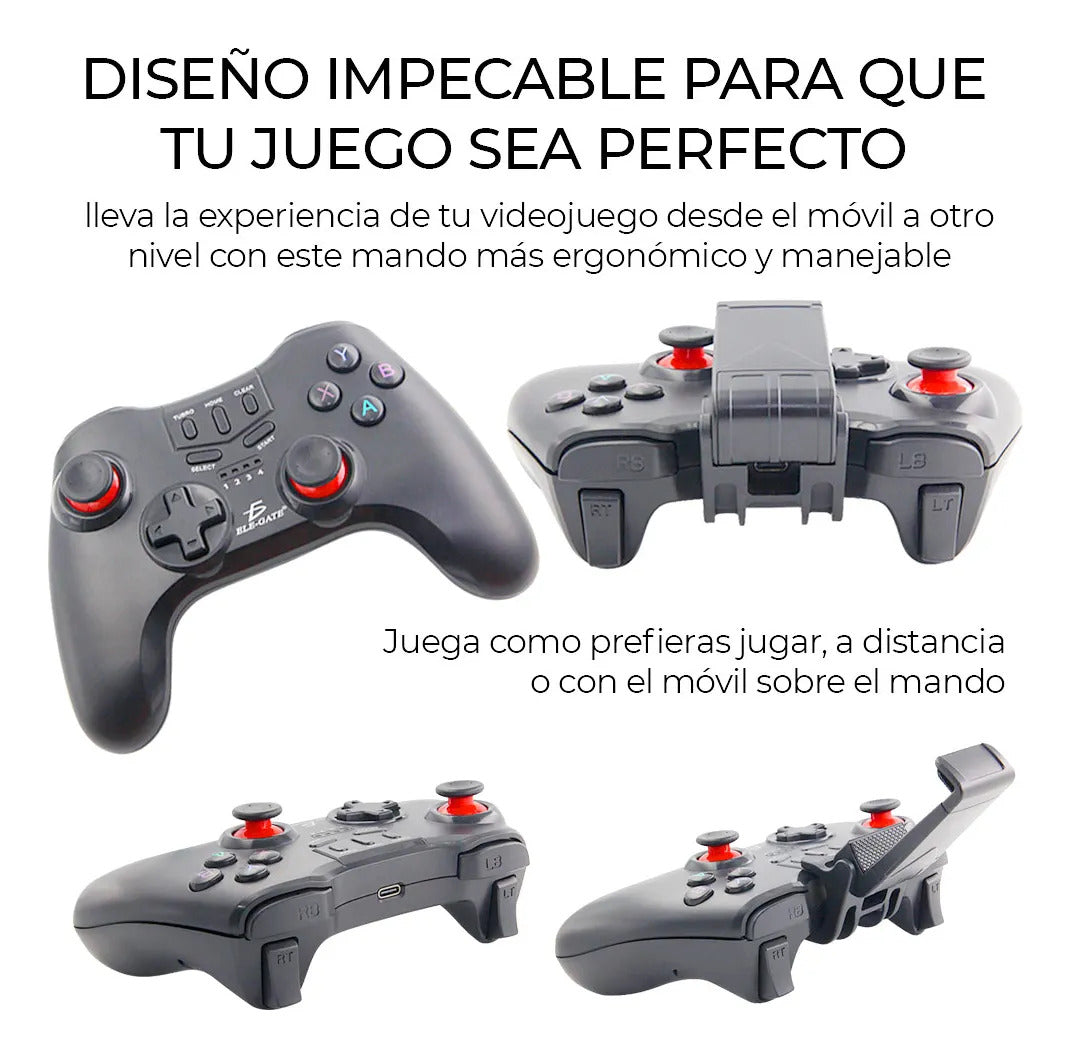 Control Celular Gamepad Videojuego Bluetooth Android Con