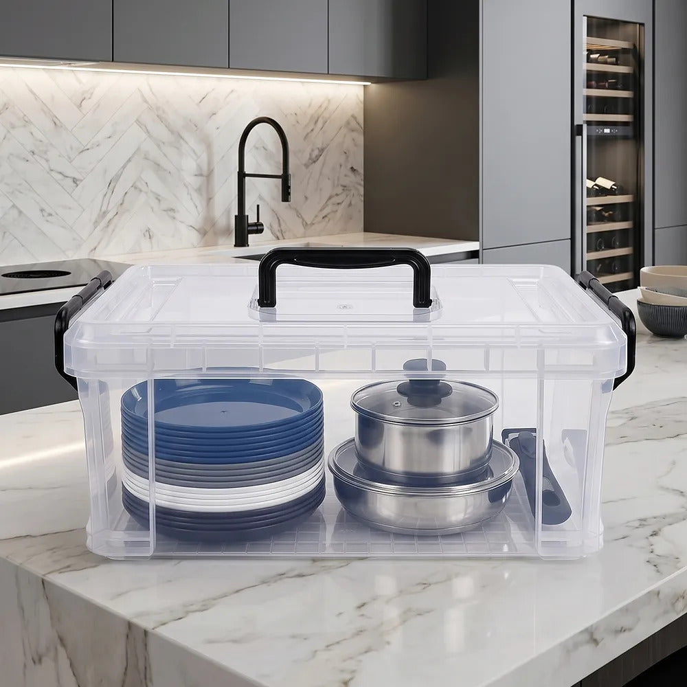 Caja Hermética 6l Con Doble Sellado Y Asa De Transporte |