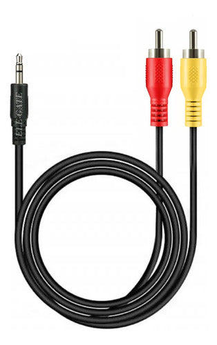 Adaptador De Cable Jack 3.5mm A Salida De Audio Rca