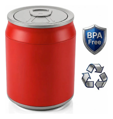 Bote De Basura Plástico 9l Con Tapa De Presión Diseño Tipo