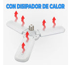 Foco Led 45w Tipo Ventilador Apertura Ajustable Luz Blanca