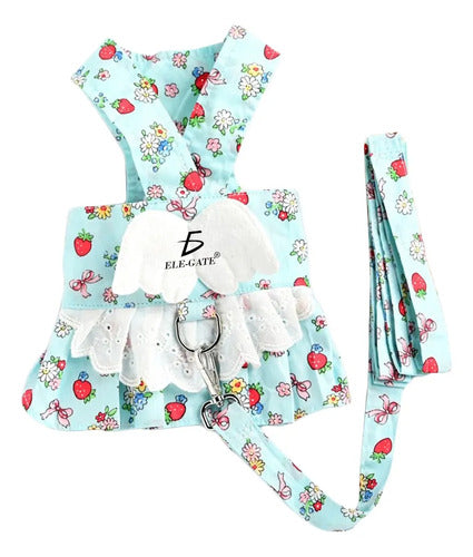 Vestido Arnés Para Perros Pequeños Talla Pequeña Azul