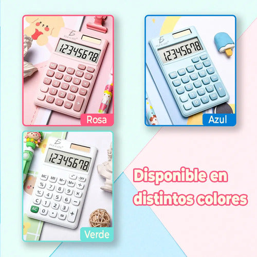 Calculadora Solar Funciona Con Energía Solar Para Un Uso