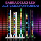Barra Luz Led Rgb Reactiva Al Sonido Indicador De Nivel De