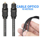 Cable De Fibra Optica 10 M Audio Alta Calidad Toslink
