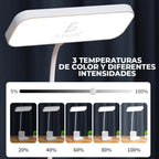 Lámpara De Escritorio Usb Con Brazo Ajustable Y Puerto De