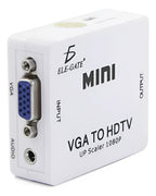 Mini convertidor adaptador de señal VGA a HDMI 1080p TV