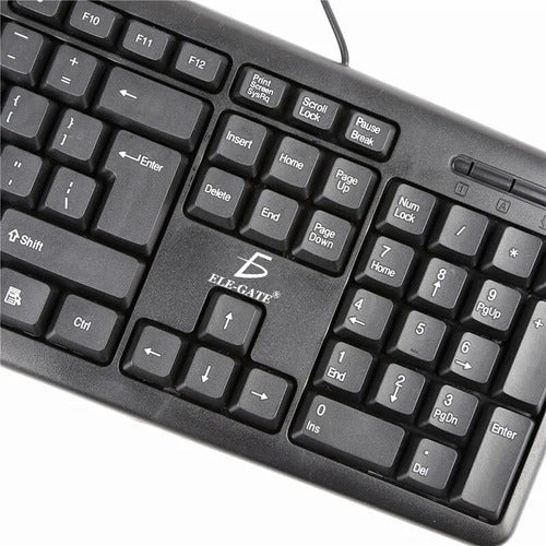 Teclado Usb Slim De 105 Teclas Para Pc Y Laptop