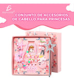 Conjunto De Accesorios De Cabello Para Princesas Niñas 28
