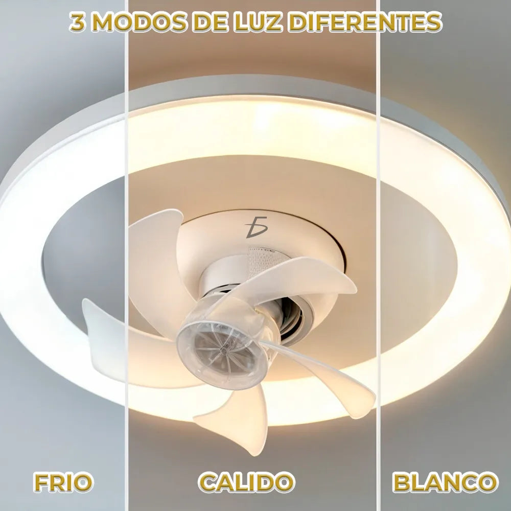 Lampara Led Potente De 30w Con Ventilador De 15w Conexión