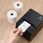 Rollo de papel térmico de 80 mm para tickets