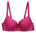 Brasier Con Encaje De Copa Completa Fucsia M