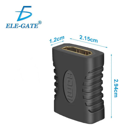 Adaptador Hdmi Hembra Full Hd 1080p