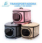 Mochila Bolsa Transportadora Para Perros Y Gatos Viaje