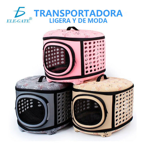 Mochila Bolsa Transportadora Para Perros Y Gatos Viaje