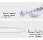 Plancha Para Cabello 2 En 1 Alisadora Y Rizador