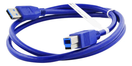 Cable Usb 3.0 Para Impresora 1 Metros A-b 5gbps