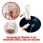 Rizador Automático Inalámbrico Ele-gate De Cerámica Para Cabello Blanco