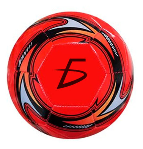 Balón De Fútbol De Tamaño 5 De Fútbol De Pvc Negro Amarillo