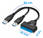Cable Adaptador Disco Duro 2.5 Sata A Usb 3.0