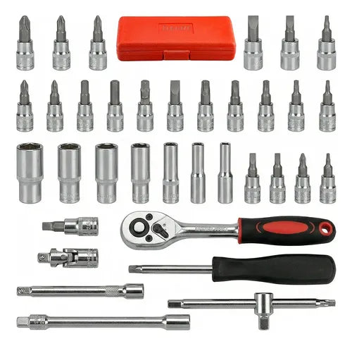 Kit De Herramientas Con Estuche 53 Piezas