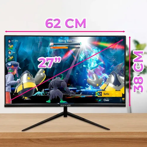 Monitor 27 75hz Full Hd 1k Ultra-delgado Con Cero Marcos