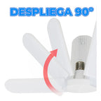 Foco Led 45w Tipo Ventilador Apertura Ajustable Luz Blanca