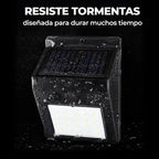 Lámpara Solar Led Exterior Con Sensor De Luz Para Jardín
