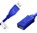 Cable Extensión Usb 3.0 Macho A Hembra 3 Metros High Speed