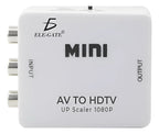 Convertidor adaptador portátil av to HDMI 720p 1080p video