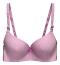 Brasier Con Encaje De Copa Completa Rosa M