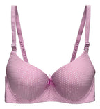 Brasier Con Encaje De Copa Completa Rosa M