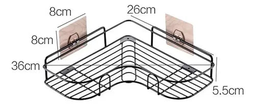 Soporte De Pared Porta Toallas Baño Cocina 36cm