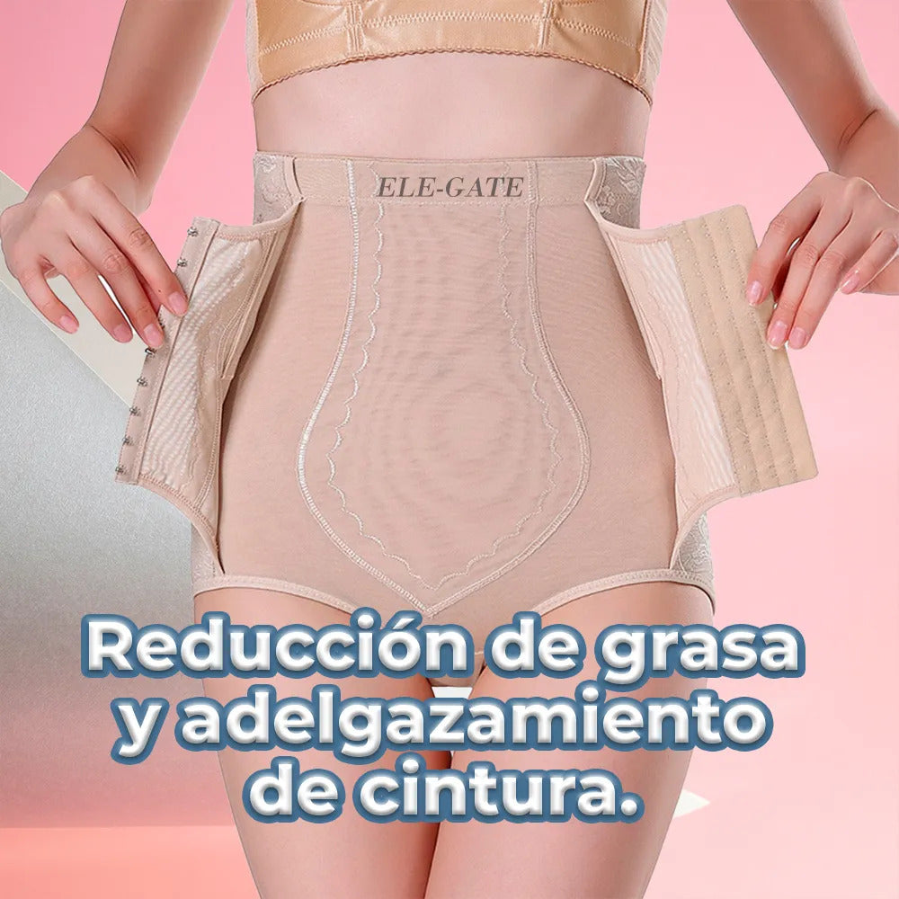 Faja moldeadora de cintura alta negro XL