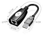 Extensor Usb 50m Por Cable Utp