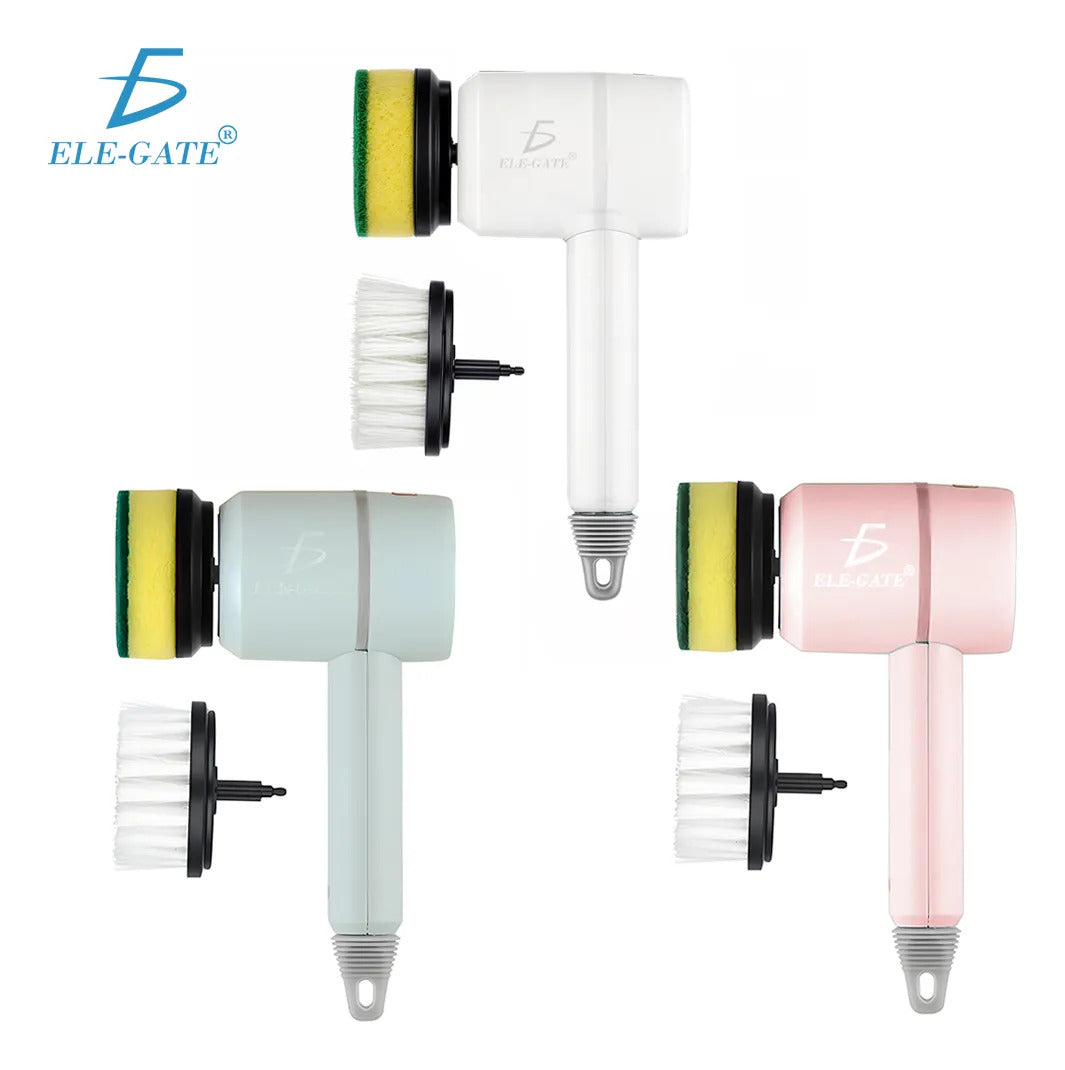 Cepillo De Limpieza Eléctrico Recargable Para Baño Y Cocina